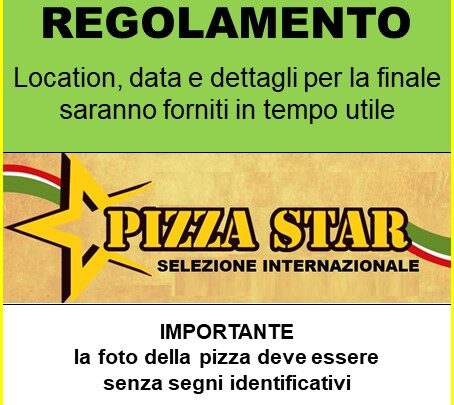 Regolamento Pizza Star